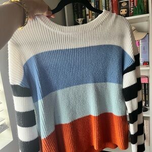 Striped Multicolor Women's Sweater